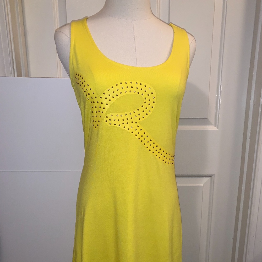 ROCAWEAR LEMON DROP TEE SHIRT DRESS - SIZE WOMEN'S MEDIUM